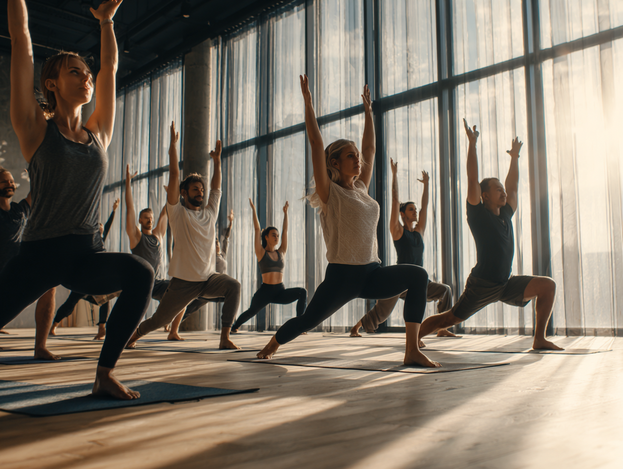 Йога на світанку